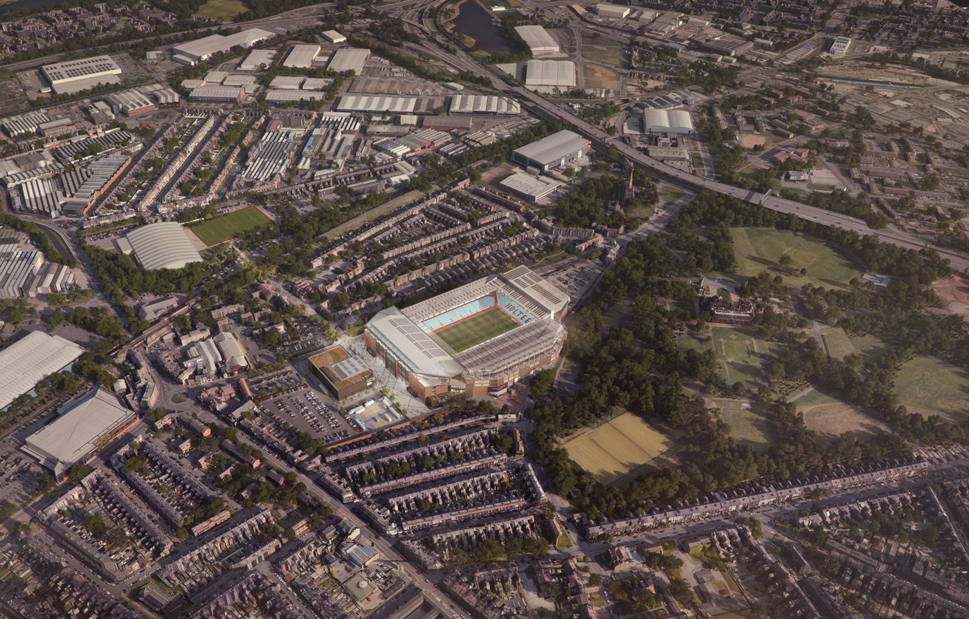 Aston Villa Unveil Proposed Designs For New Villa Park Redevelopment