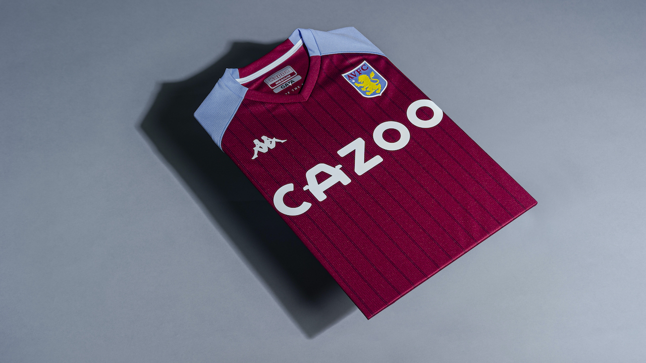 Pre-order Aston Villa’s record-breaking 2020/21 home kit!