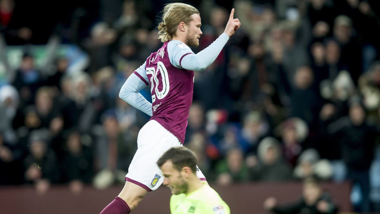 Video: Bjarnason goal in beautiful 360 Aston Villa Football Club | AVFC