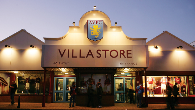 Villa Store: New Sunday opening | News | Aston Villa Football Club | AVFC