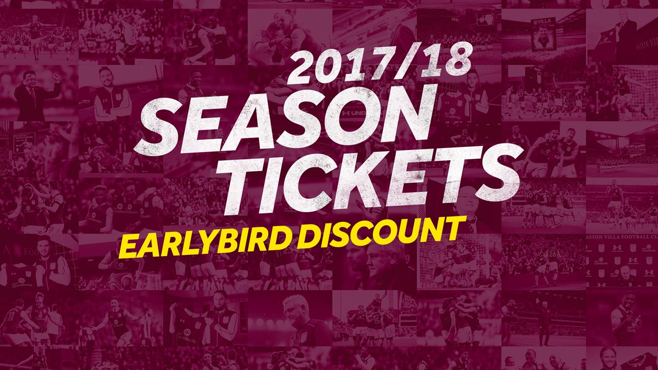 Seasonal Hospitality: 2017/18 Aston Villa Football Club