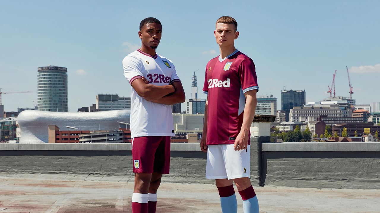 Desobediencia hotel raqueta New kits 2018/19 launched Aston Villa Football Club | AVFC