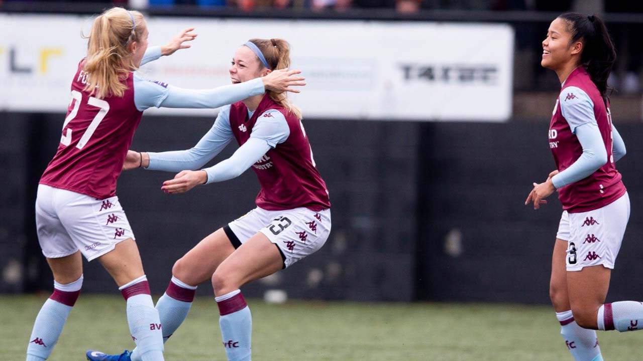 On The Whistle Aston Villa Women 1 0 Lewes Aston Villa Football Club Avfc