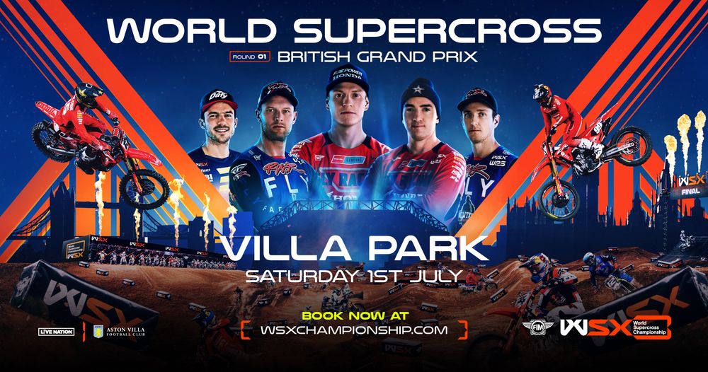 WSX British Grand Prix at Villa Park tickets on sale now! AVFC