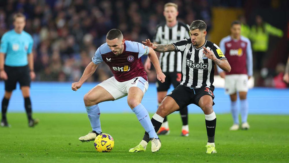 Aston Villa v Newcastle United.