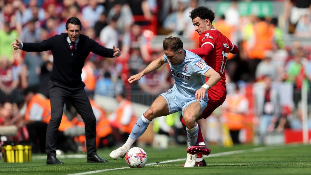 Matty Cash v Liverpool.