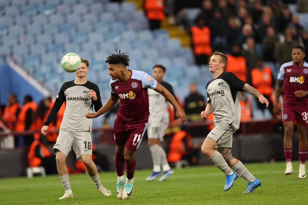 Aston Villa hosted AZ Alkmaar in the Europa Conference League on Thursday night.