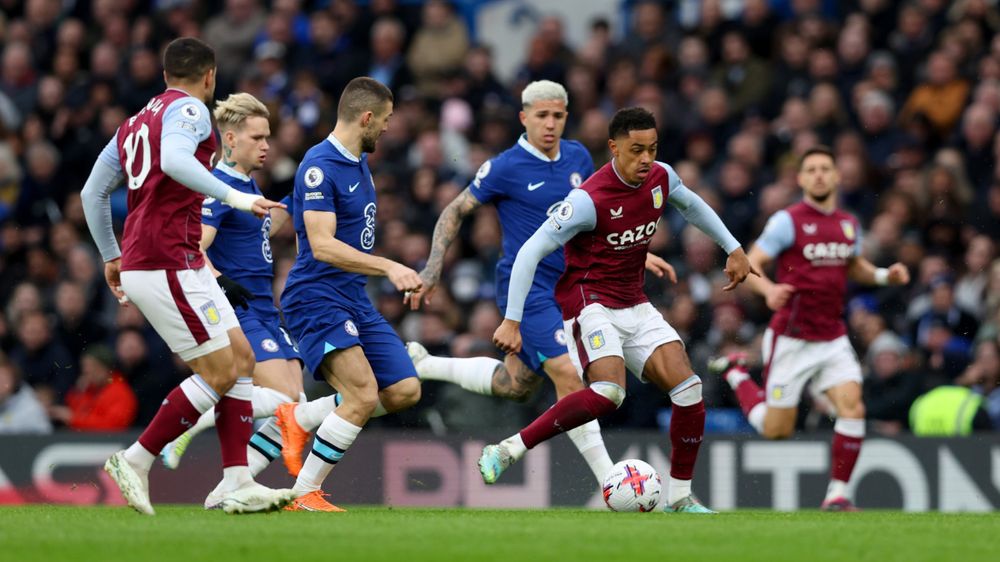 Jacob Ramsey v Chelsea.