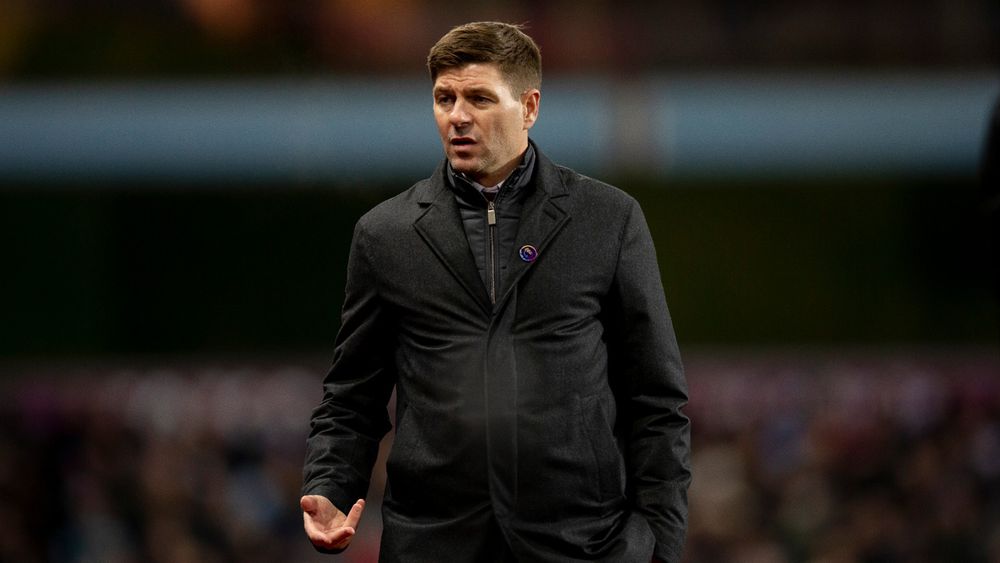 Aston Villa take on Manchester City in the Premier League.