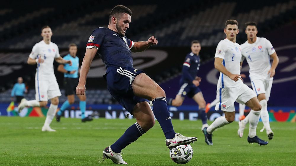 John McGinn Scotland v Slovakia