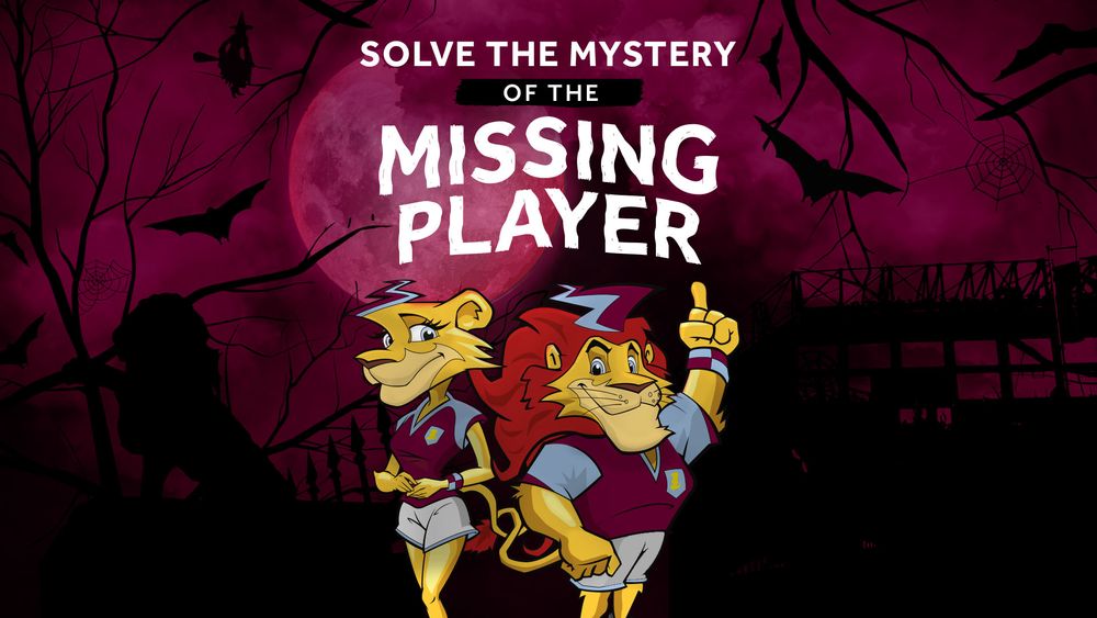  Solve the 'Mystery of the Missing Player' at Villa Park on Sunday