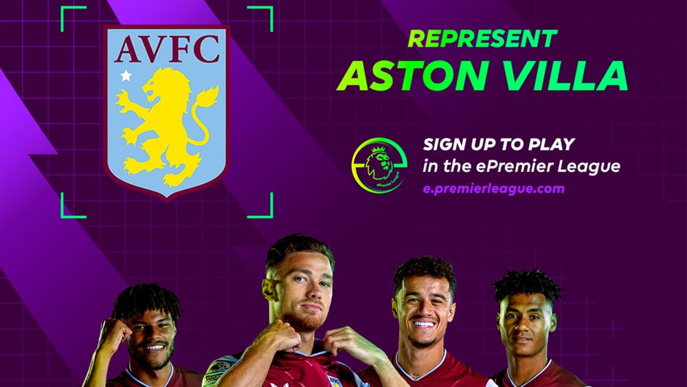 Represent Aston Villa In The 2022/23 EPremier League | AVFC