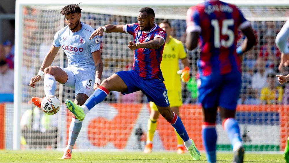 Aston Villa face Crystal Palace in the Premier League.