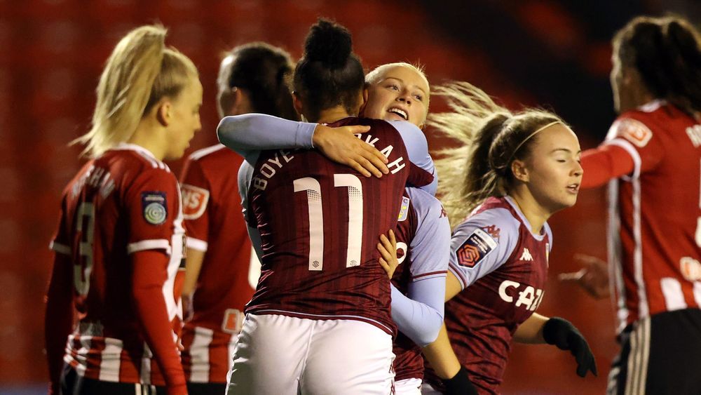  Aston Villa Women 1-2 Sheffield United Women