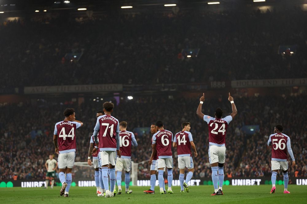 Villa Park hosted Aston Villa v Hibernian in the Europa Conference League play-off on Thursday night.