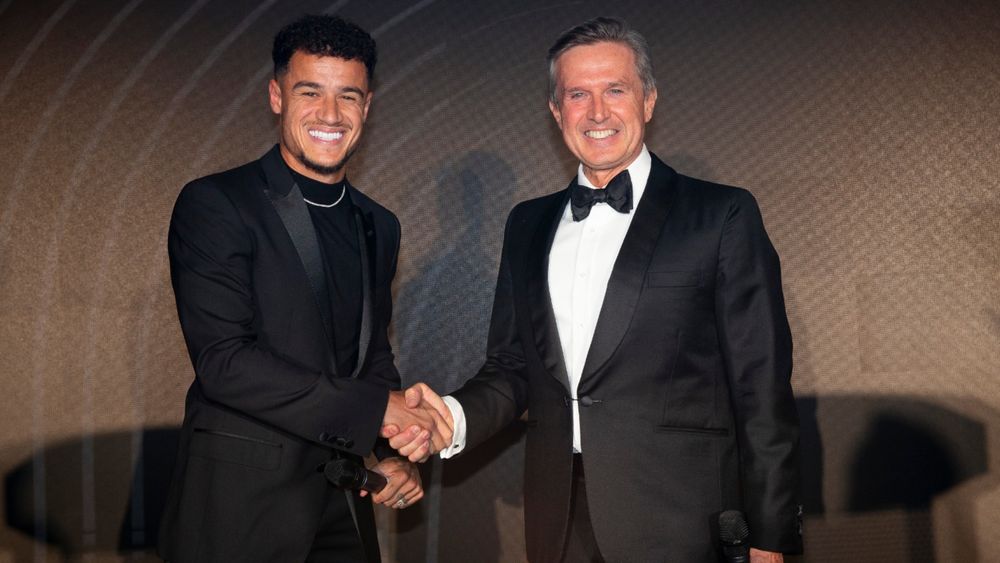  Coutinho announcement at End of Season Awards