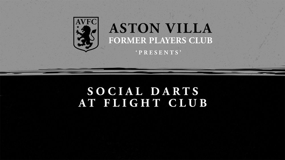  Take on Villa legends at Social Darts event