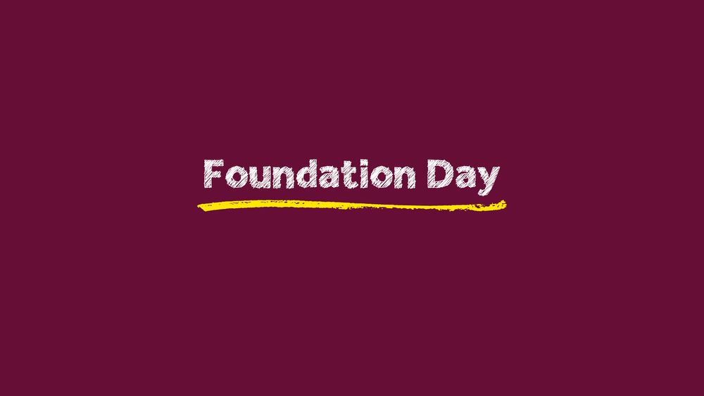  Foundation Day set to take place in April