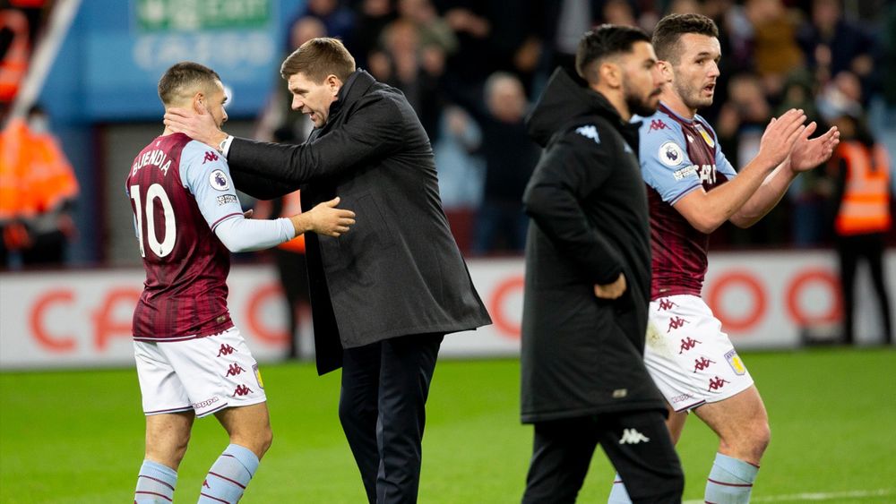Aston Villa take on Brighton in Steven Gerrard’s first game as Head Coach.