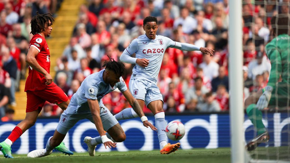 Jacob Ramsey v Liverpool.