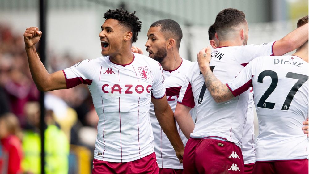 Burnley v Aston Villa. 