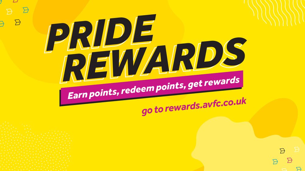  Win a signed away shirt & hospitality experience on Pride Rewards