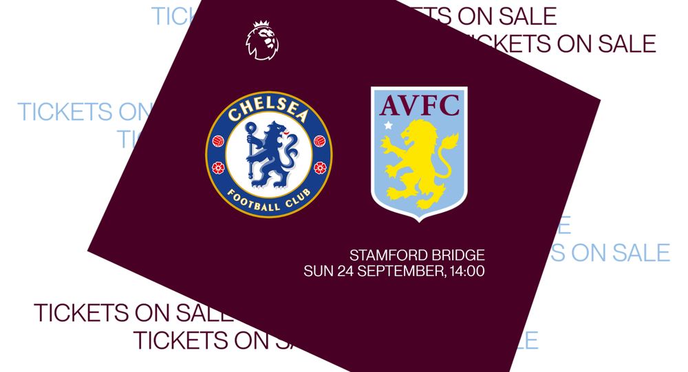 Chelsea ticket details | AVFC