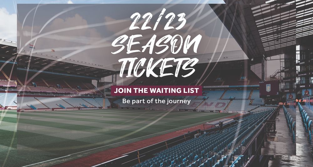  Season ticket waiting list