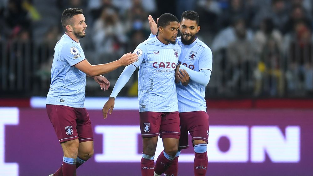 Aston Villa end their Australian tour against Manchester United in Perth.