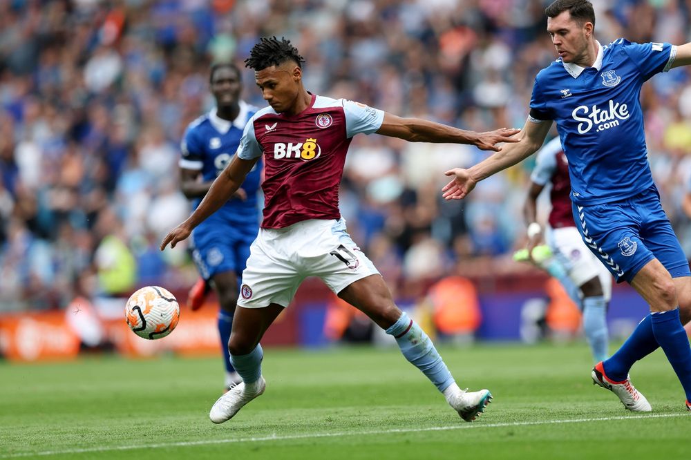 Aston Villa hosted Everton at Villa Park on Sunday.