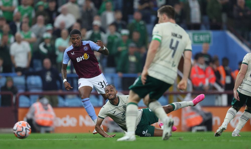 Villa Park hosted Aston Villa v Hibernian in the Europa Conference League play-off on Thursday night.