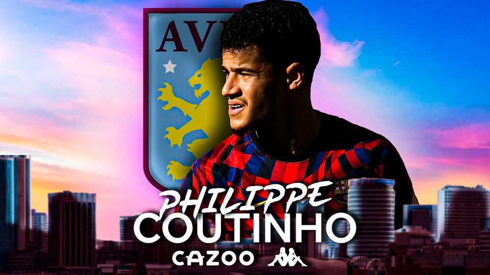  Villa agree Philippe Coutinho loan