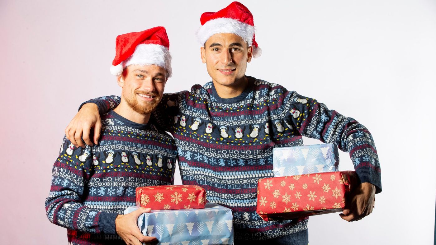 aston villa christmas jumpers