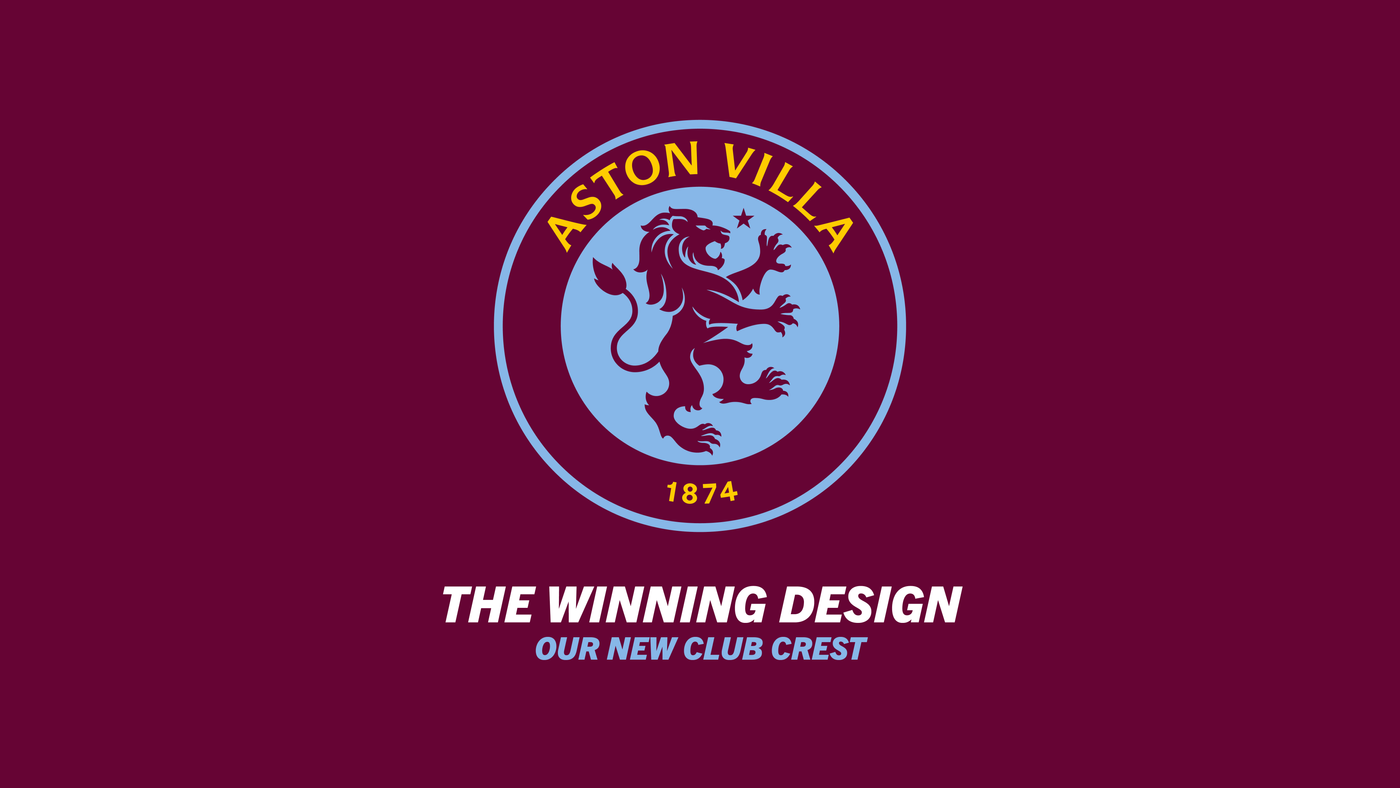 OFFICIAL ! แอสตัน วิลล่า เปลี่ยนโลโก้สโมสรใหม่ซีซั่น 2023-24