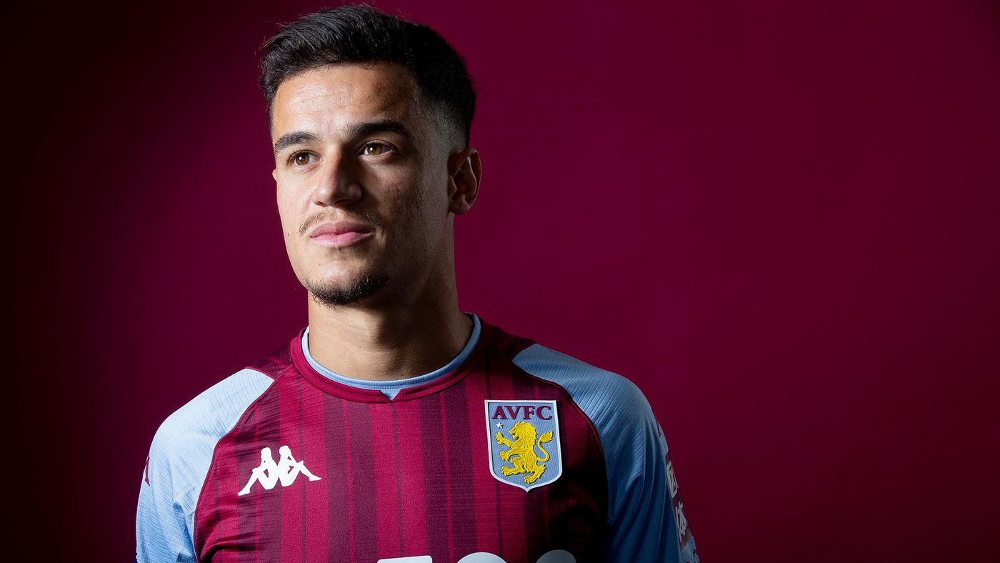 Sportskeeda Football - First glimpses of Philippe Coutinho in the Aston  Villa jersey. 