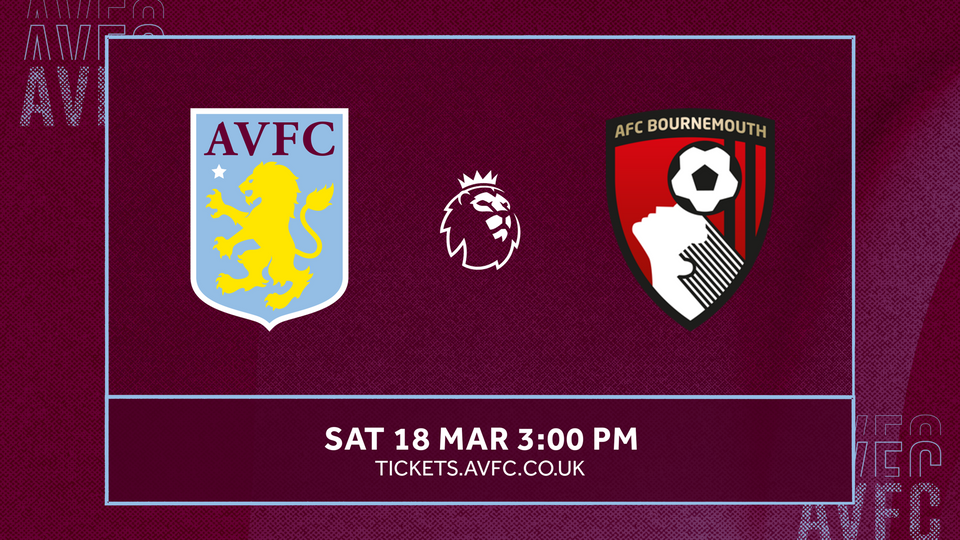 Ticket details: AFC Bournemouth v Blues